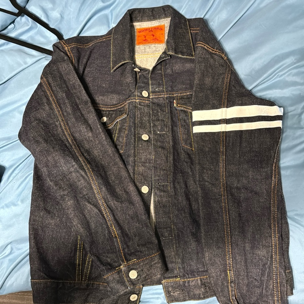 3105SP 15.7oz Zimbabwe Cotton Denim Going to Battle (GTB) Jacket. Size 44